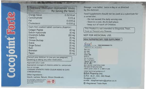 Cocojoint Forte Tablet