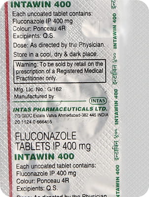 Intawin 400mg Strip Of 1 Tablets