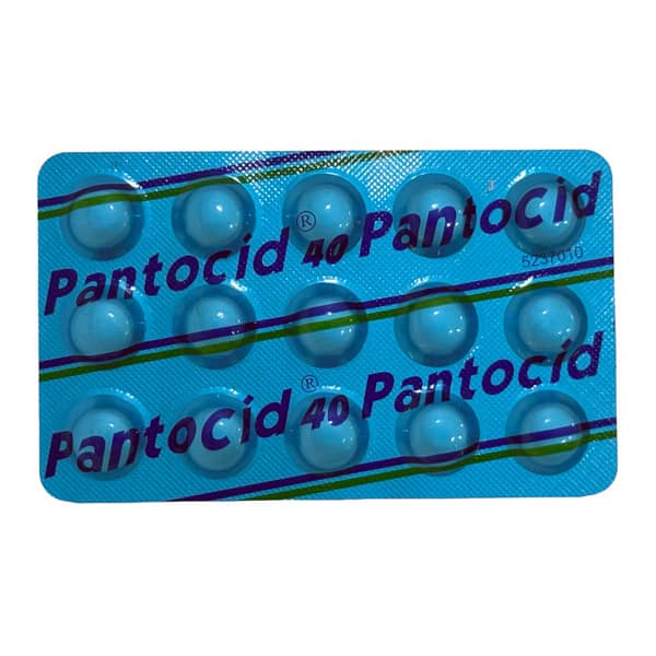 Pantocid 40Mg Strip Of 15 Tablets