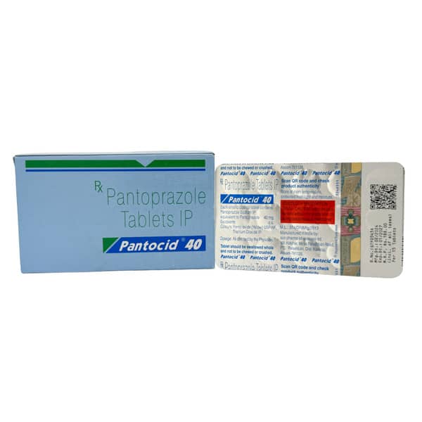 Pantocid 40Mg Strip Of 15 Tablets