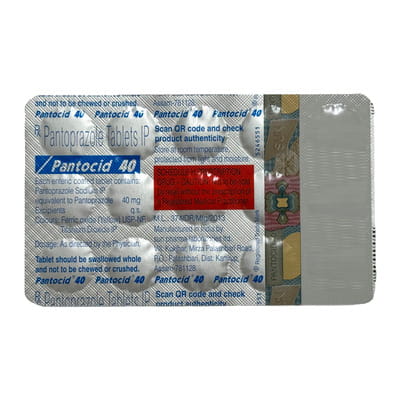 Pantocid 40mg Strip Of 15 Tablets