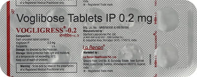 Vogligress 0.2mg Strip Of 10 Tablets