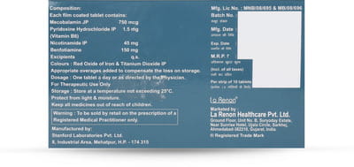 Nuhenz Ls Strip Of 10 Tablets