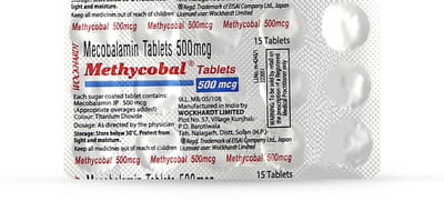 Methycobal 500mcg Strip Of 15 Tablets
