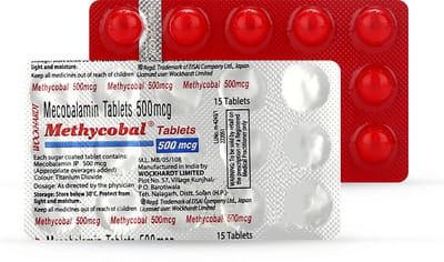 Methycobal 500mcg Strip Of 15 Tablets