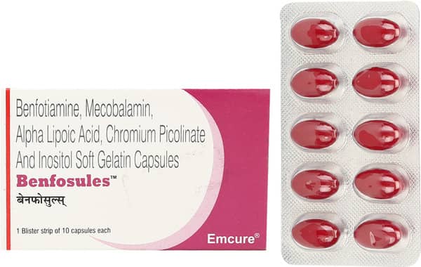 Benfosules Strip Of 10 Softgel Capsules