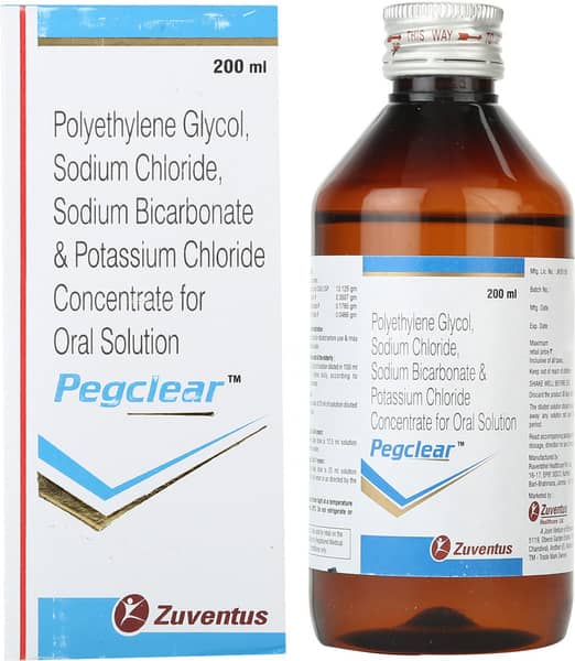 Pegclear Bottle Of 200ml Solution
