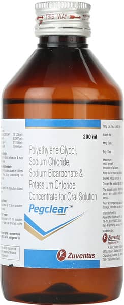 Pegclear Bottle Of 200ml Solution