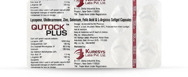 Qutock Plus Strip Of 10 Capsules