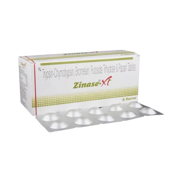Zinase Xt Strip Of 10 Tablets