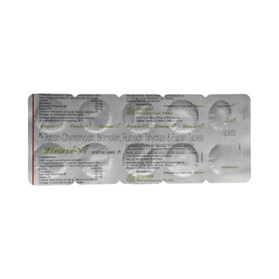 Zinase Xt Strip Of 10 Tablets
