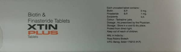 Xtin Plus 5mg Strip Of 10 Tablets