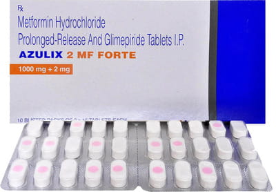 Azulix Mf Forte 2mg Strip Of 15 Tablets