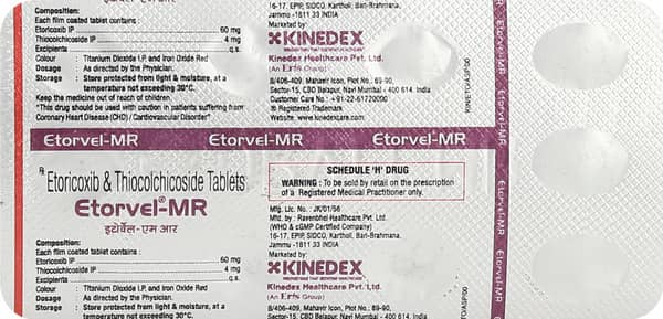 Etorvel Mr Strip Of 10 Tablets