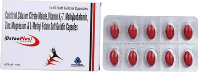 Osteo Plus Strip Of 10 Capsules
