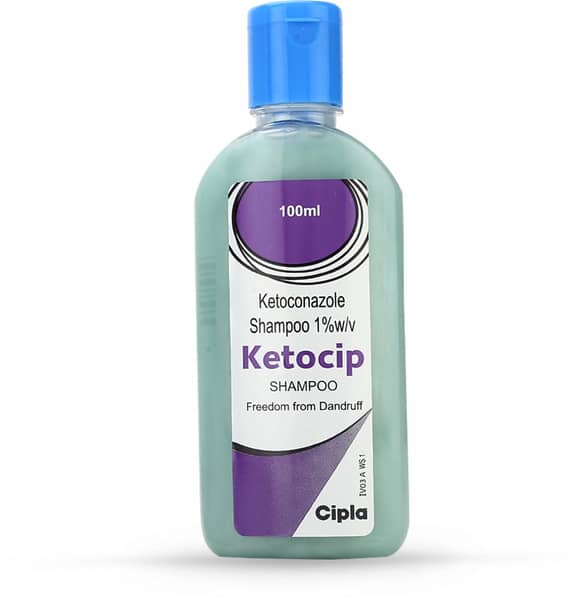 Ketocip 1% Bottle Of 100Ml Shampoo