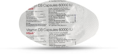 Vdjub 60k Strip Of 4 Softgel Capsules
