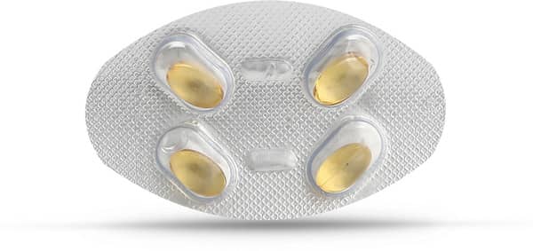 Vdjub 60k Strip Of 4 Softgel Capsules