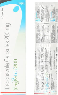 Fungeeheal 200mg Strip Of 7 Capsules