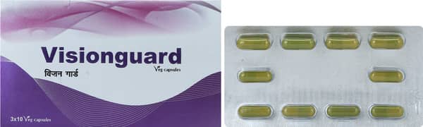 Visionguard Strip Of 10 Capsules