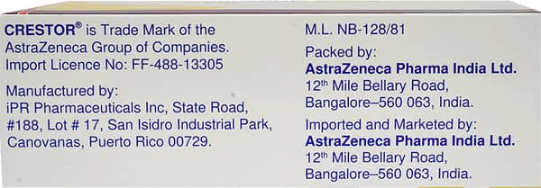 Crestor 5mg Tablet