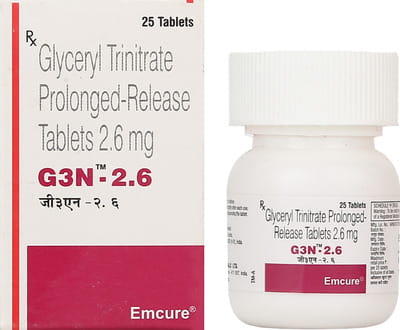 G3n 2.6mg Bottle Of 25 Tablets
