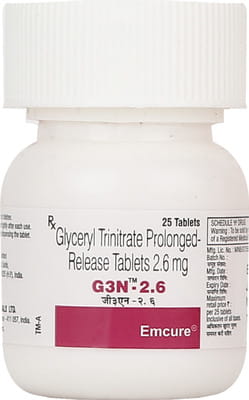 G3n 2.6mg Bottle Of 25 Tablets
