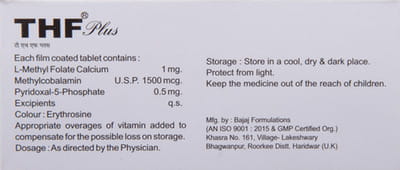 Thf Plus Strip Of 10 Tablets