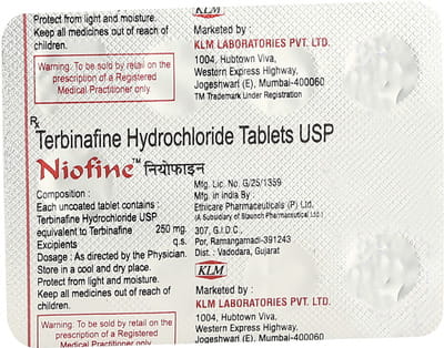 Niofine Strip Of 7 Tablets