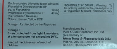 Zinepra 10mg Strip Of 10 Tablets