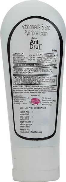 Nithyasha Anti Druf Bottle Of 60ml Lotion