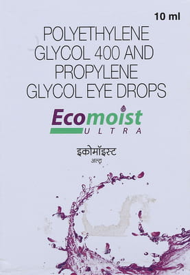 Ecomoist Ultra Bottle Of 10ml Eye Drops