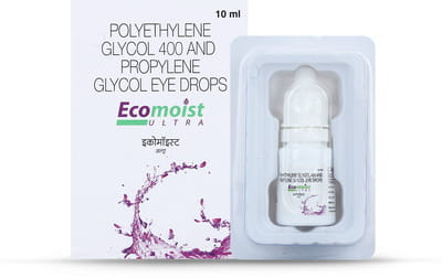 Ecomoist Ultra Bottle Of 10ml Eye Drops