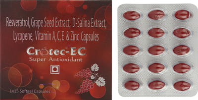 Crotec Ec Strip Of 15 Capsules