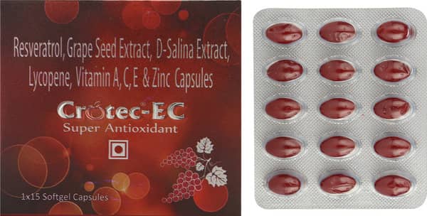 Crotec Ec Strip Of 15 Capsules