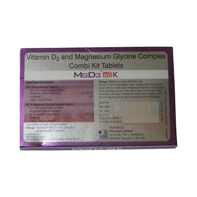 Mgd3 60k Strip Of 15 Tablet Combikit