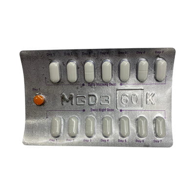 Mgd3 60k Strip Of 15 Tablet Combikit