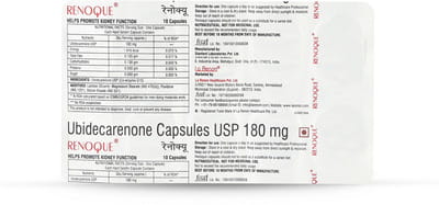 Renoque Strip Of 10 Capsules