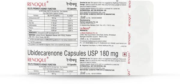 Renoque Strip Of 10 Capsules