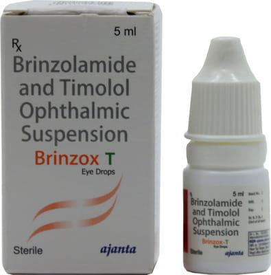 Brinzox T Bottle Of 5ml Eye Drops
