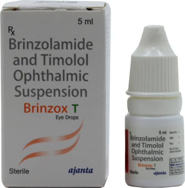 Brinzox T Bottle Of 5ml Eye Drops