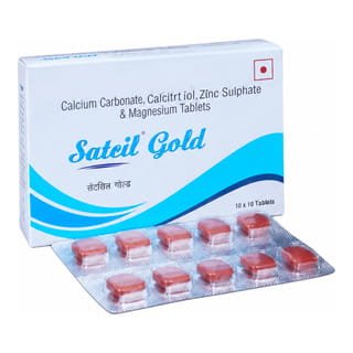 Satvit Gold Strip Of 10 Tablets