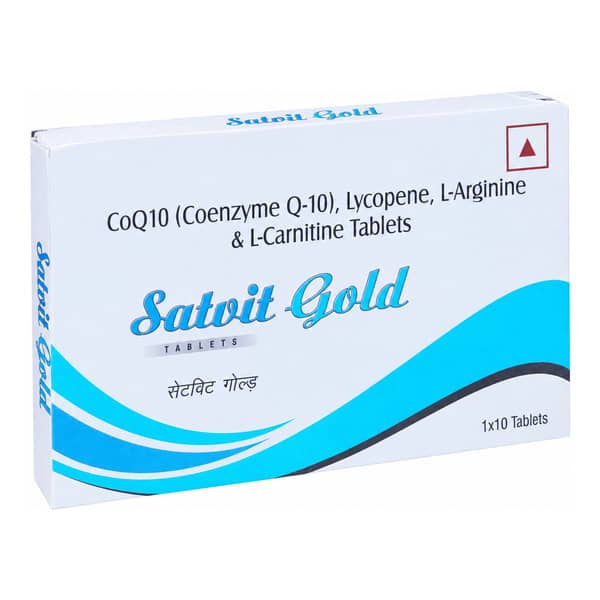 Satvit Gold Strip Of 10 Tablets