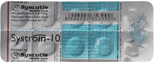 Systroin 10mg Strip Of 10 Capsules