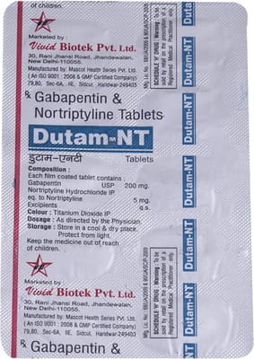 Dutam Nt Strip Of 10 Tablets