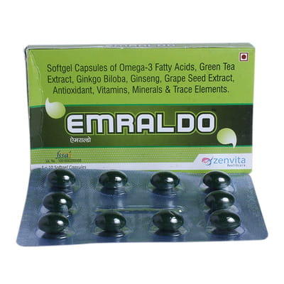 Emraldo Strip Of 10 Softgel Capsules