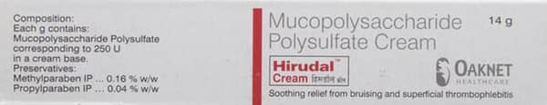 Hirudal Tube Of 14gm Cream