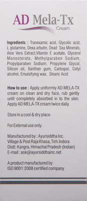 Ad Mela Tx Tube Of 30gm Cream