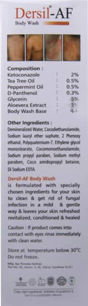 Dersil Af Body Wash 100ml