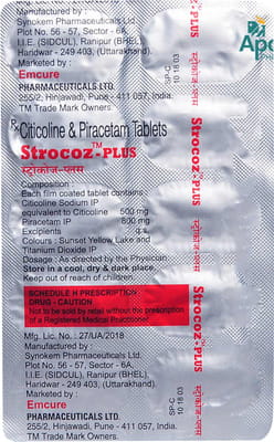 Strocoz Plus Strip Of 10 Tablets